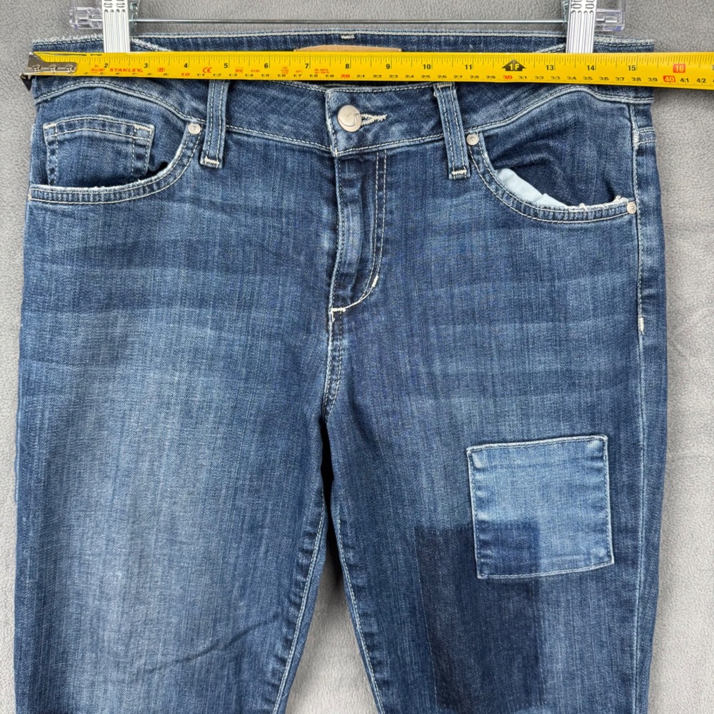 Joe's Jeans Women's Skinny Ankle Patch Denim Dark Wash Size 29 - Picture 4 of 7